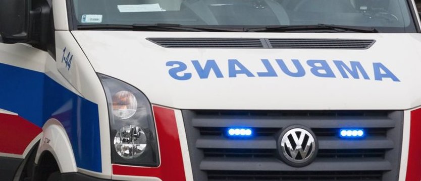 Rowerzysta potrącony przez samochód