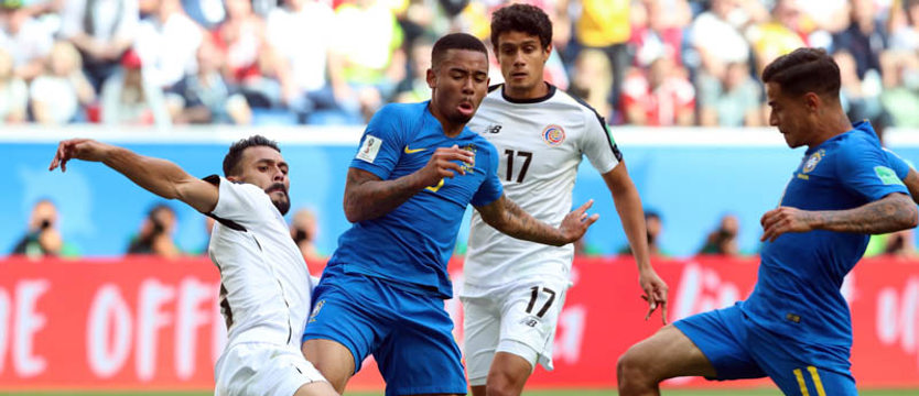 MŚ 2018. Brazylia - Kostaryka 2:0