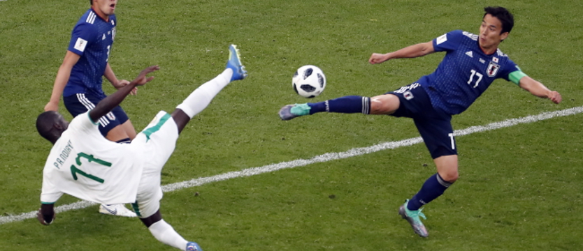 MŚ 2018.  Japonia - Senegal 2:2