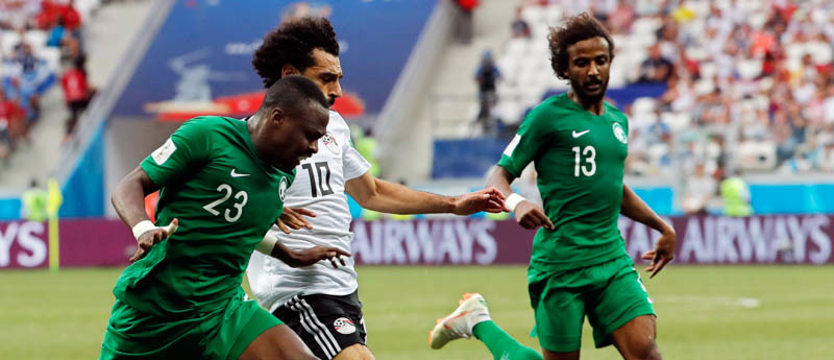 MŚ 2018. Arabia Saudyjska - Egipt 2:1