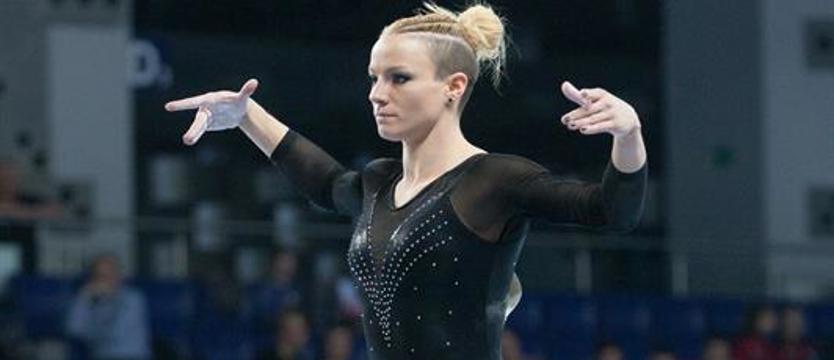 Gimnastyka sportowa. Jagienka kibicuje mamie