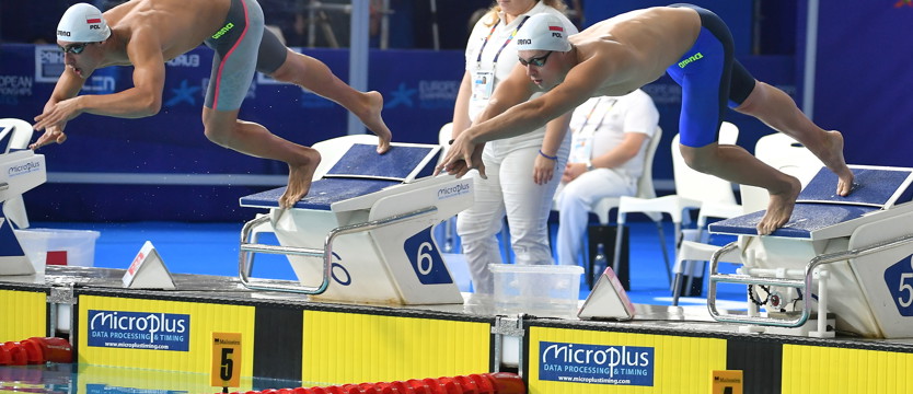 Pływanie. Zaborowski z dziewiątym czasem