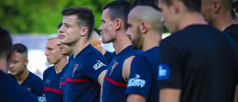 Piłka nożna. Przygotowania do meczu z Lechią