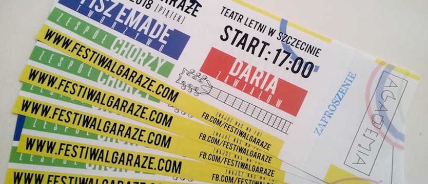Kolejna szansa na wygranie biletów na festiwal Garaże!