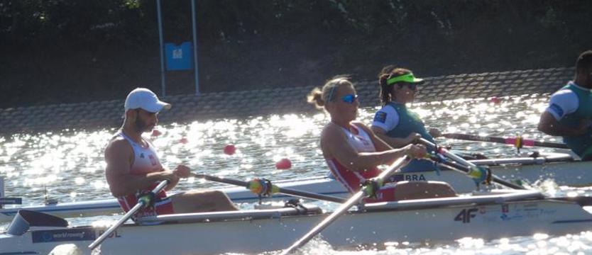 Wioślarstwo. Srebro i brąz Startu