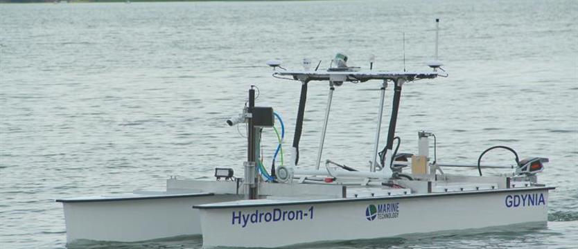 Szczeciński HydroDron już pływa