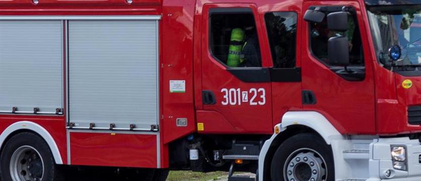 Pożar w Nowy Rok. Ewakuacja w ośrodku wypoczynkowym