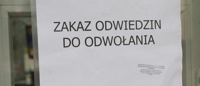 Szpitale ograniczają odwiedziny. Przez odrę