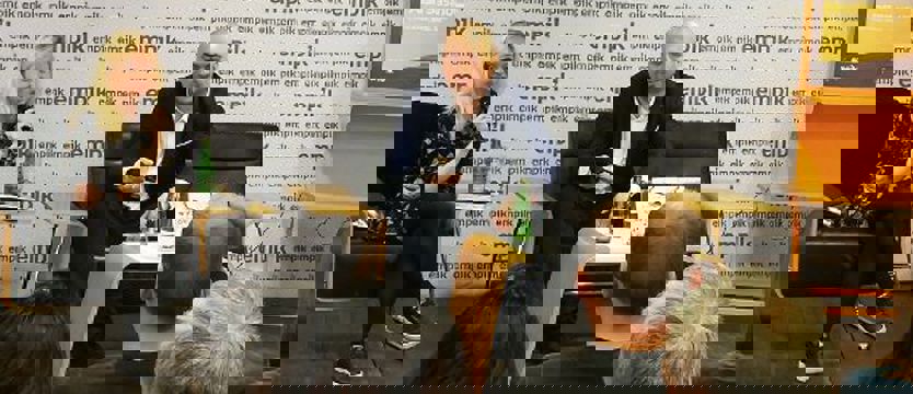 Sasinowski w Empiku. Promował "Wysokie chmury"