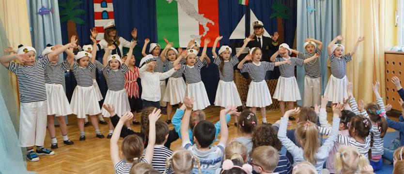 Prima aprilis po włosku w przedszkolu „Pod Kasztanem"