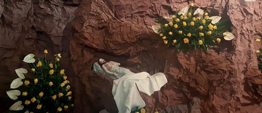 Grób Pański w parafii na os. Majowym