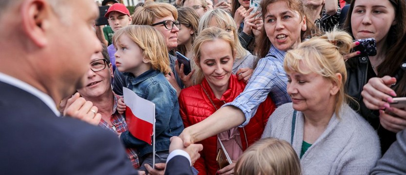 Prezydent Andrzej Duda odwiedził Białogard i Świdwin