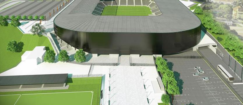 Piłka nożna. Harmonogram prac budowy stadionu