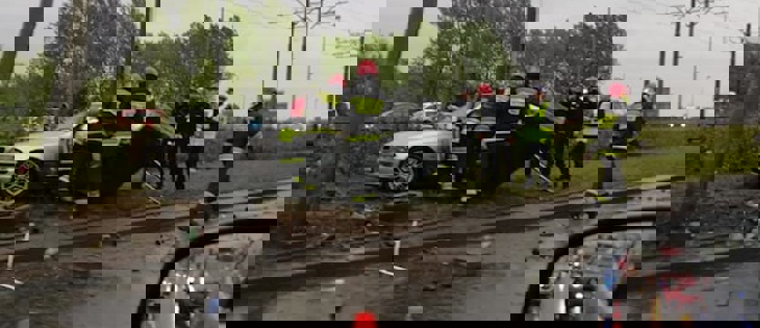 Wypadek na Gdańskiej. Są utrudnienia