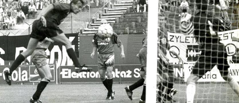 Piłka nożna. Robert Dymkowski, najlepszy napastnik Polski