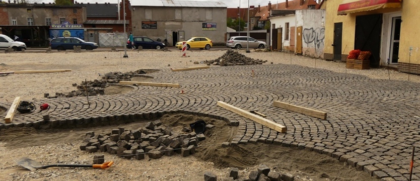 Darłowskie targowisko w przebudowie