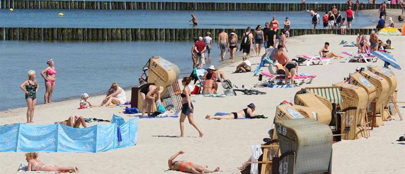 Pierwsze plażowanie