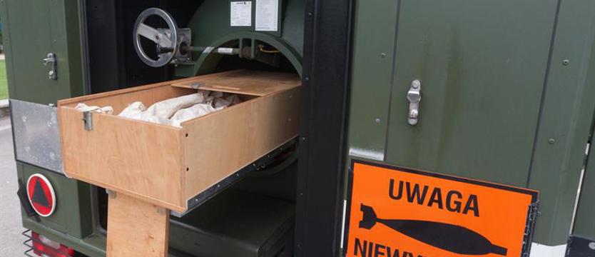 Usunięto niewybuch z Lasu Arkońskiego