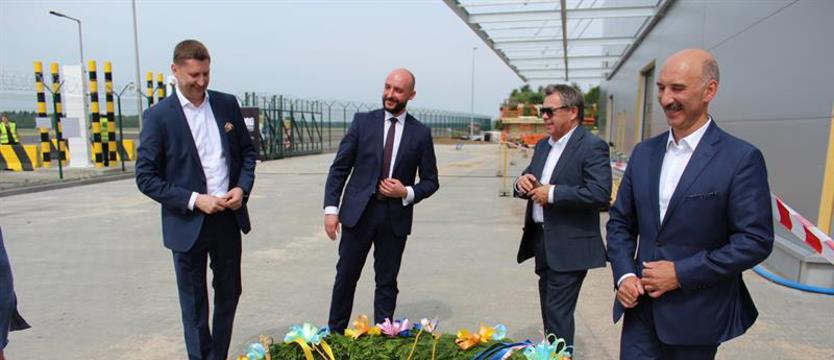 Wiecha na terminalu cargo na lotnisku w Goleniowie