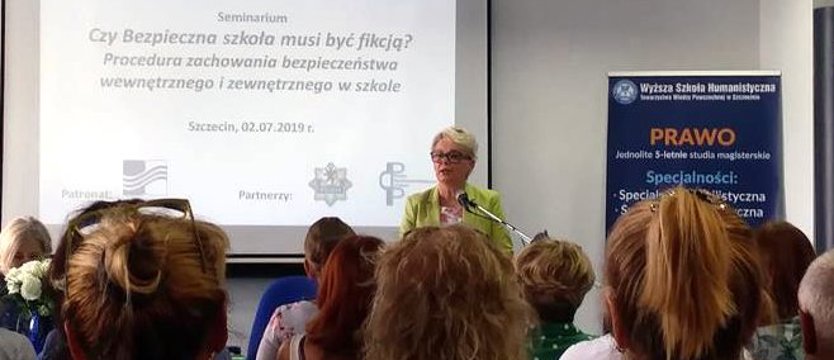 Seminarium oświatowe. Bezpieczna szkoła to fikcja?