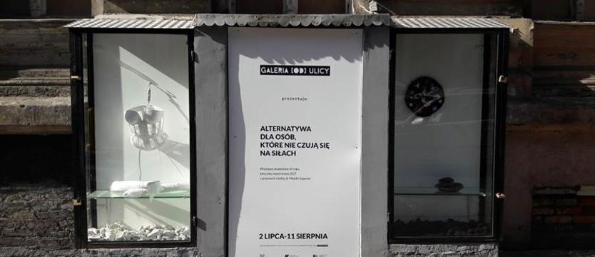 Całodobowa wystawa w witrynach