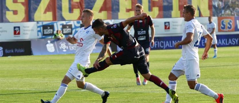 Piłka nożna. Szczęście opuściło, Pogoń przegrała [GALERIA]