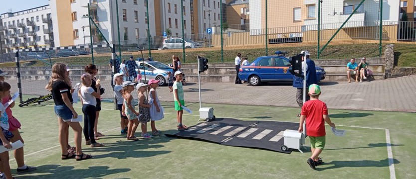 Rodzinne pożegnanie wakacji na orliku przy ul. Potulickiej