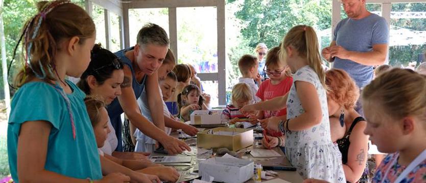 Ostatnia niedziela Różanego Ogrodu Sztuki