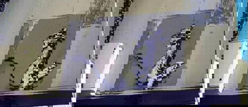 Skradziono graffiti Banksy'ego przy Centre Pompidou