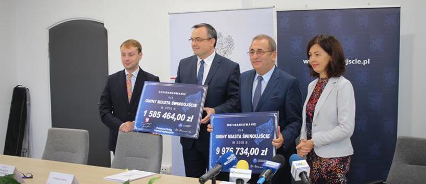 Rządowe dofinansowanie na drogi w Świnoujściu i powiecie kamieńskim