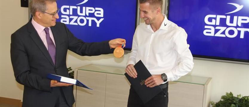 Lekkoatletyka. Gratulacje od sponsora dla Lewandowskiego