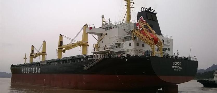 Statek „Sopot” odebrany ze stoczni przez PŻM