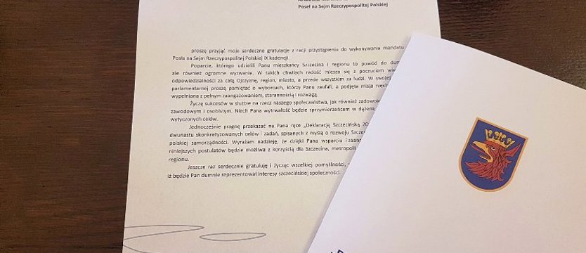 Deklaracja szczecińska dla świeżo wybranych posłów