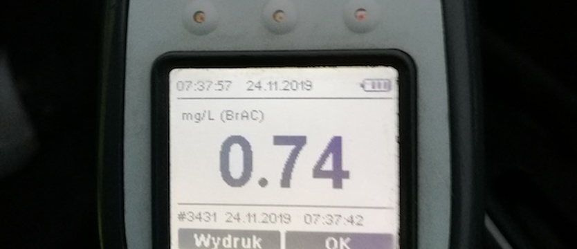 Uciekał przed kontrolą trzeźwości, szybko został zatrzymany