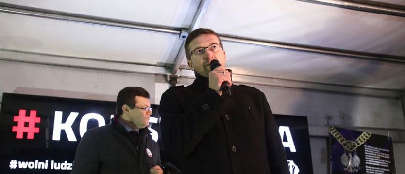 Protesty w kilkudziesięciu miastach po zawieszeniu sędziego Juszczyszyna