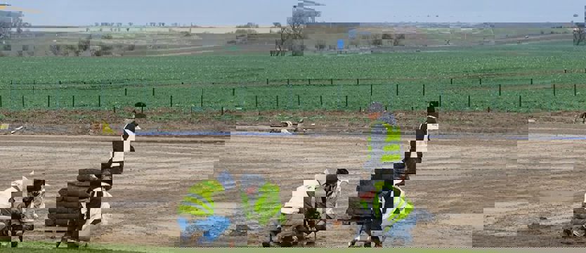 Piłka nożna. Do Kołbaskowa przyjechała trawa