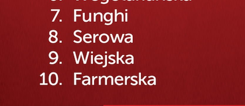 Międzynarodowy Dzień Pizzy. Jakie lubimy najbardziej?