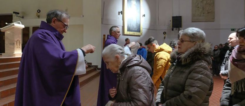 Popielec rozpoczął Wielki Post