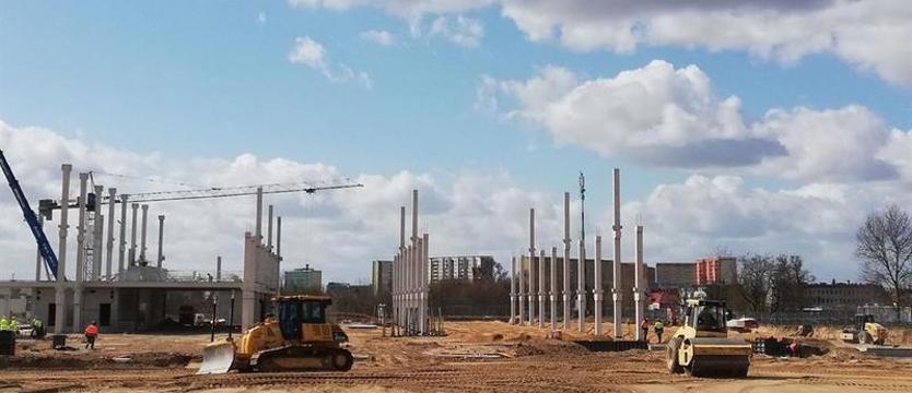 Szczecińska Ikea w budowie