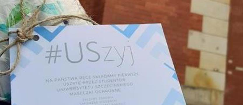 Akcja #USzyj – studenci US też szyją maseczki