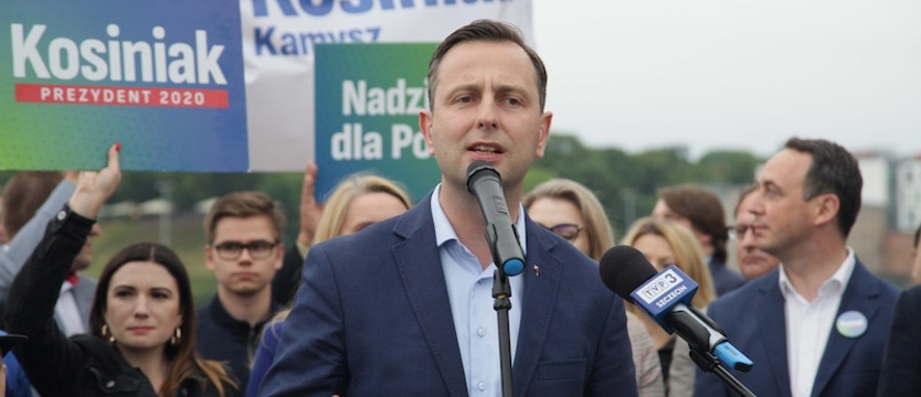 Wizyta Kosiniaka-Kamysza w Szczecinie