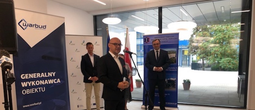 Nowy budynek dla dwóch oddziałów otwarty w szpitalu przy Arkońskiej