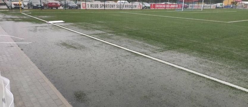 Piłka nożna. Odwołany mecz Olimpii