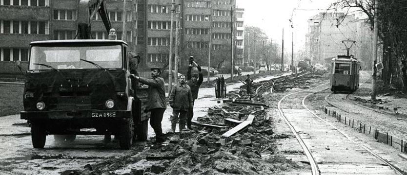 Ulica Matejki 40 lat wstecz