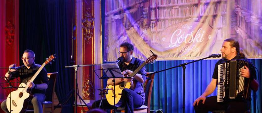 Trzej bardowie. Koncert w bibliotece