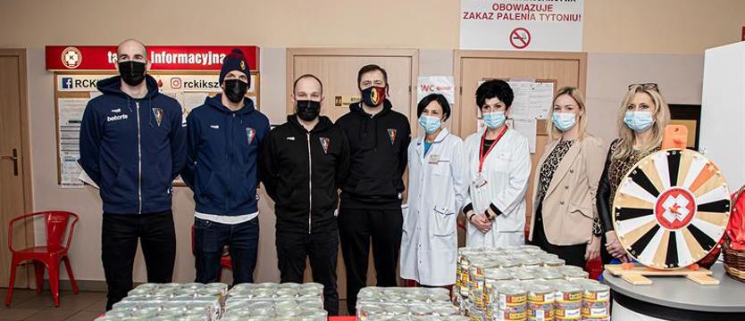 Grantowo-bordowa krew portowców. Szczytna akcja szczecińskiej Pogoni