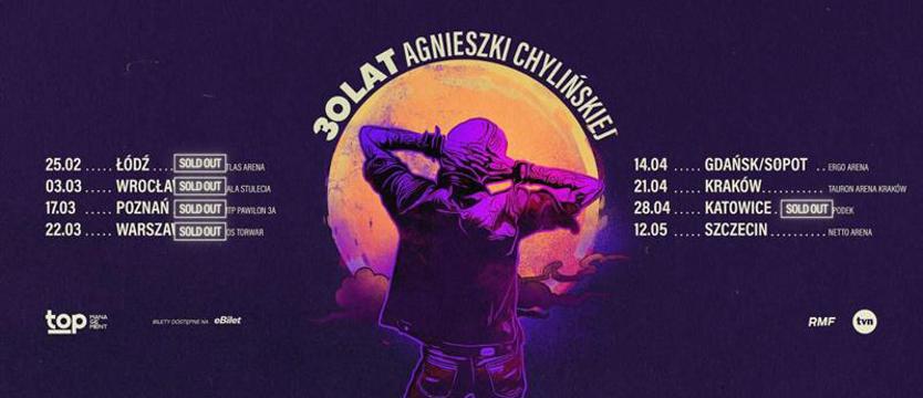 Agnieszka Chylińska podsumuje 30 lat