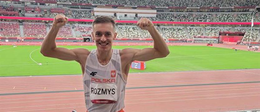 Lekkoatletyka. Rekord życiowy Michała Rozmysa
