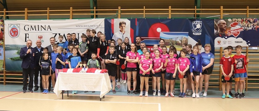 Tenis stołowy. Wojewódzkie Eliminacje w Bierzwniku