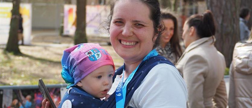 Pięć kilometrów z dzieckiem w nosidełku. Nie ma wymówek, gdy chce się być aktywnym